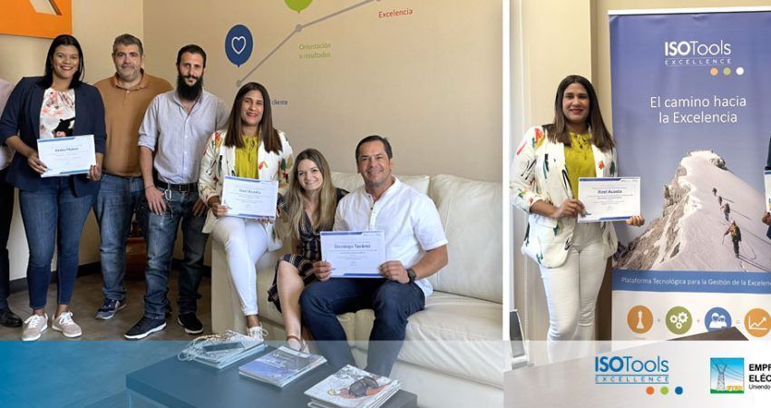 "Representantes de ETED en capacitación sobre la plataforma ISOTools"
